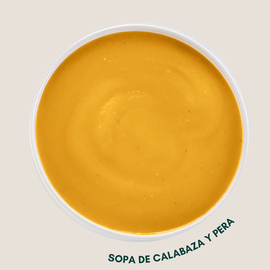 Sopa de Calabaza y Pera