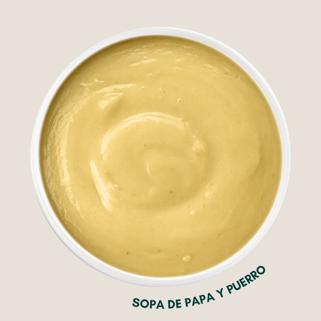 Sopa de Papa y Puerro