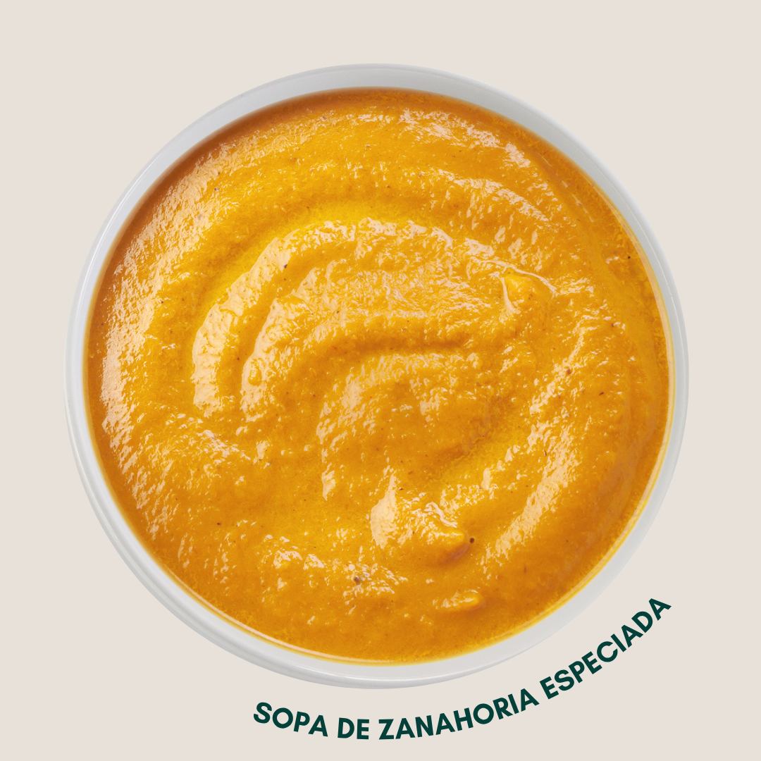 Sopa de Zanahoria Especiada