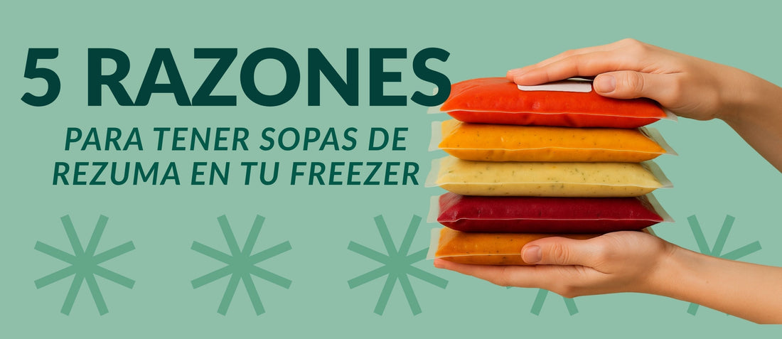 5 ventajas de tener sopas congeladas en casa