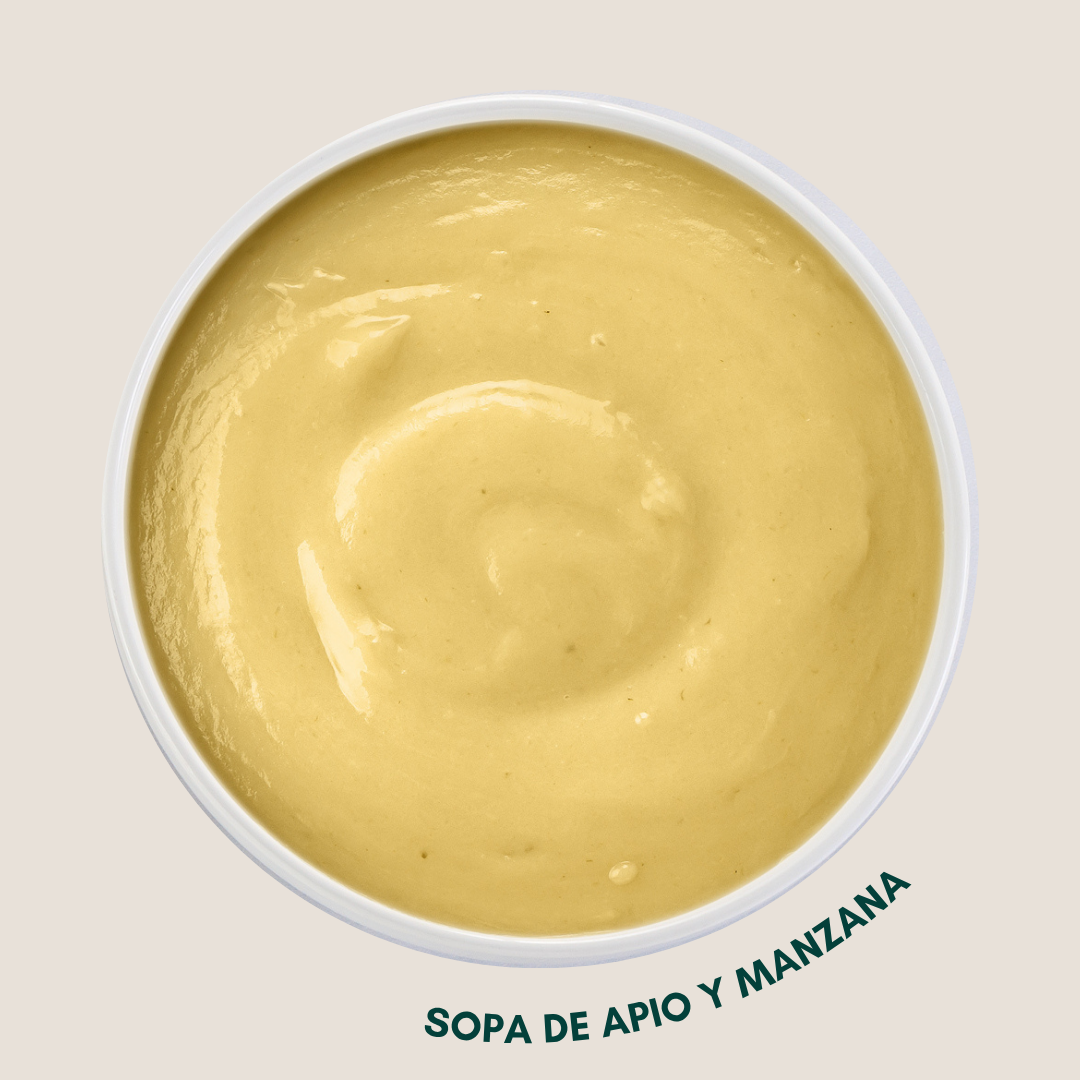 Sopa de Apio y Manzana