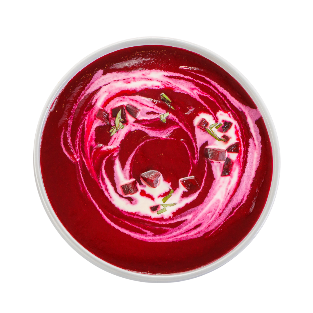 Sopa fría de remolacha / borsch