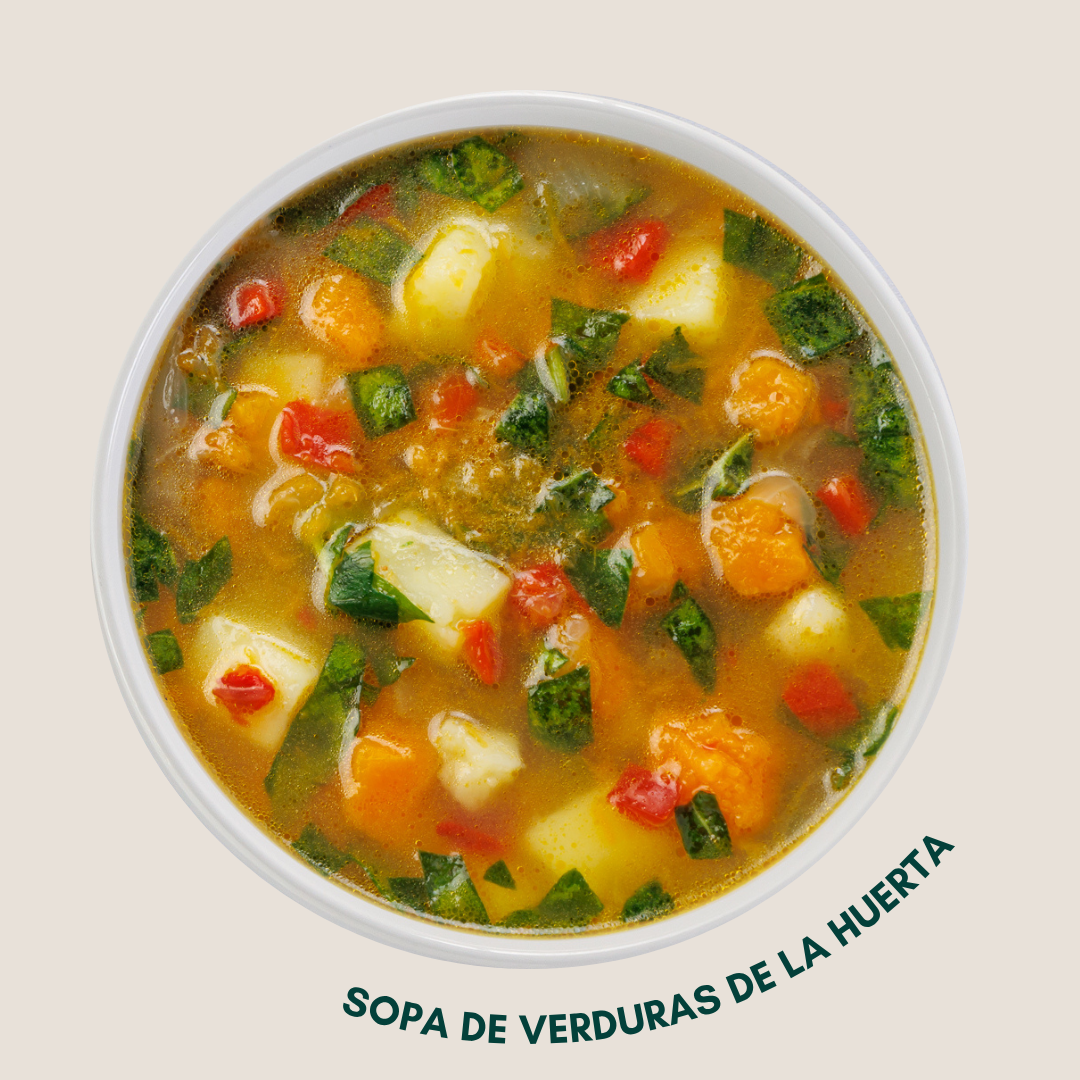 Sopa de Verduras de la Huerta