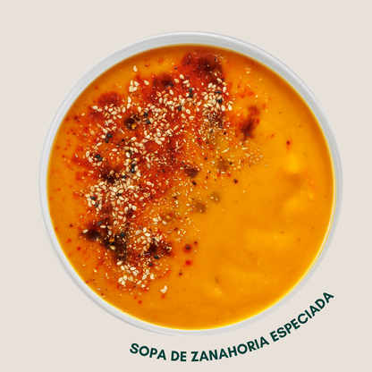 Sopa de Zanahoria Especiada